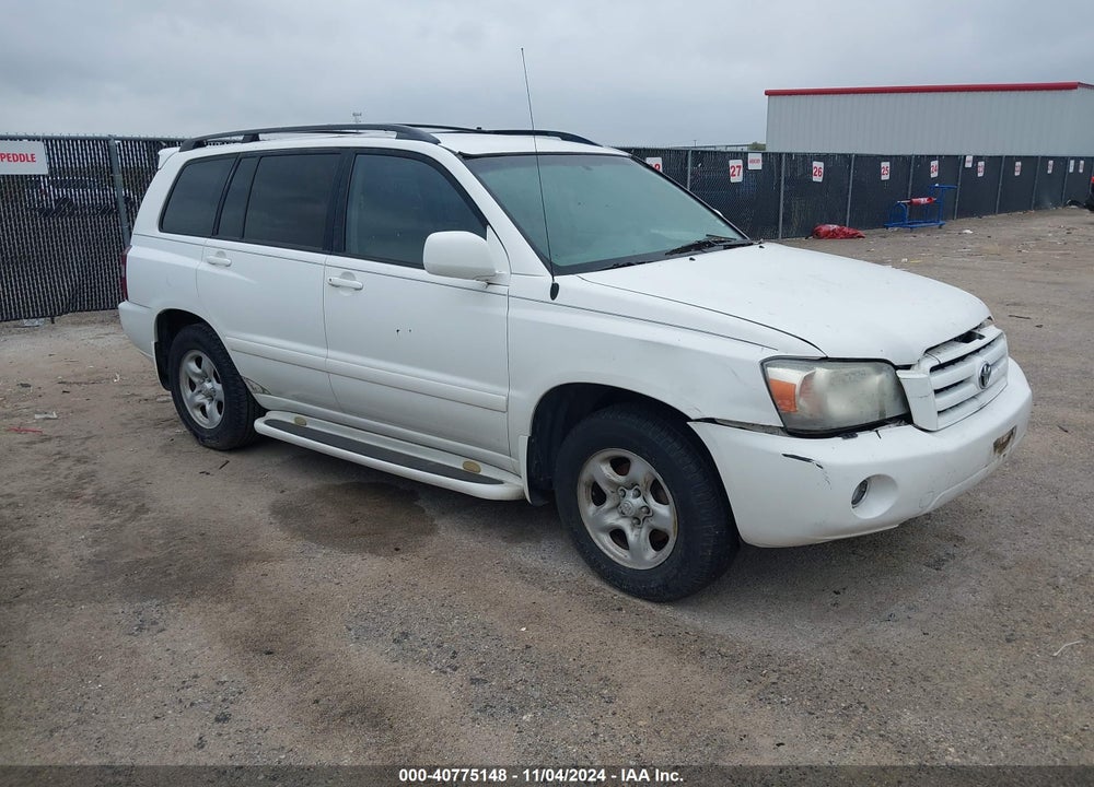 2007 TOYOTA HIGHLANDER VIN: JTEDD21A070157204