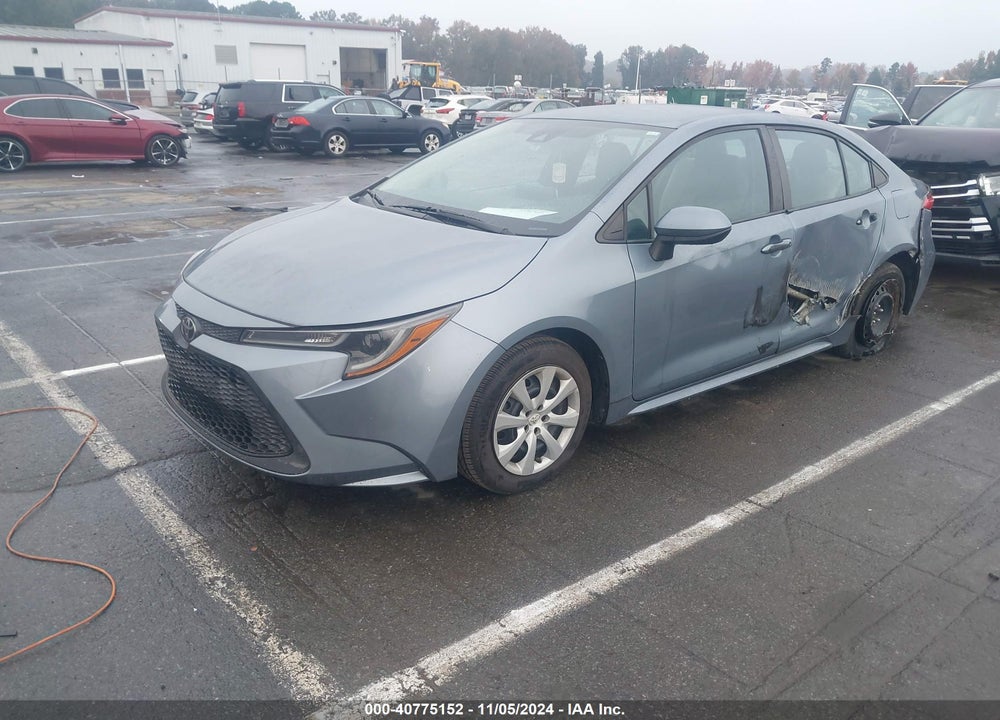2020 TOYOTA COROLLA LE VIN: 5YFEPRAE7LP077894
