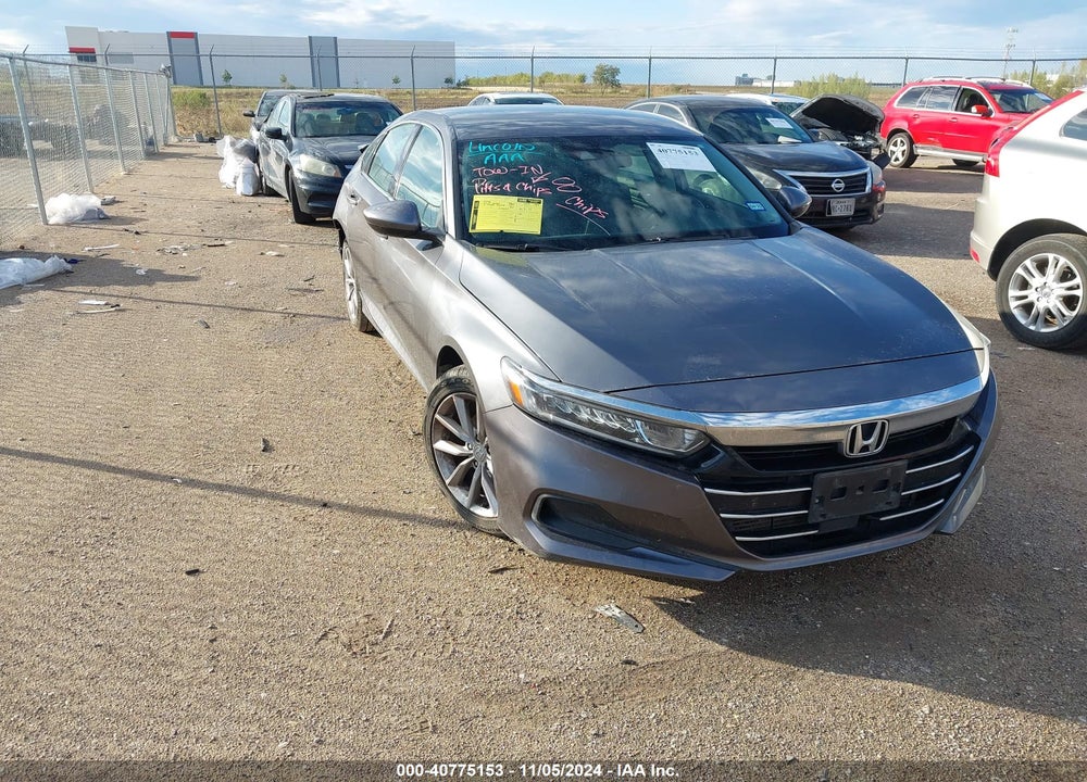 2021 HONDA ACCORD LX VIN: 1HGCV1F19MA007177