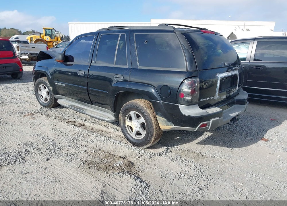 2003 CHEVROLET TRAILBLAZER LT VIN: 1GNDS13S532107804