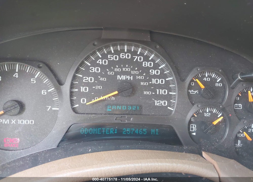 2003 CHEVROLET TRAILBLAZER LT VIN: 1GNDS13S532107804