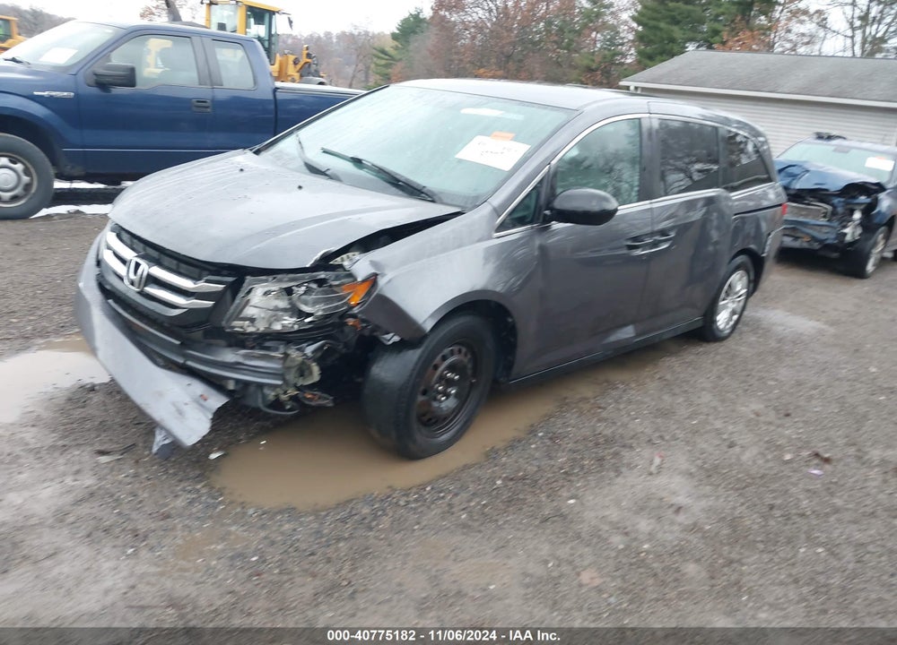 2016 HONDA ODYSSEY LX VIN: 5FNRL5H2XGB082901