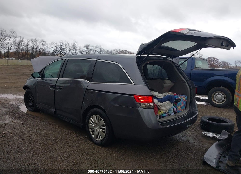 2016 HONDA ODYSSEY LX VIN: 5FNRL5H2XGB082901