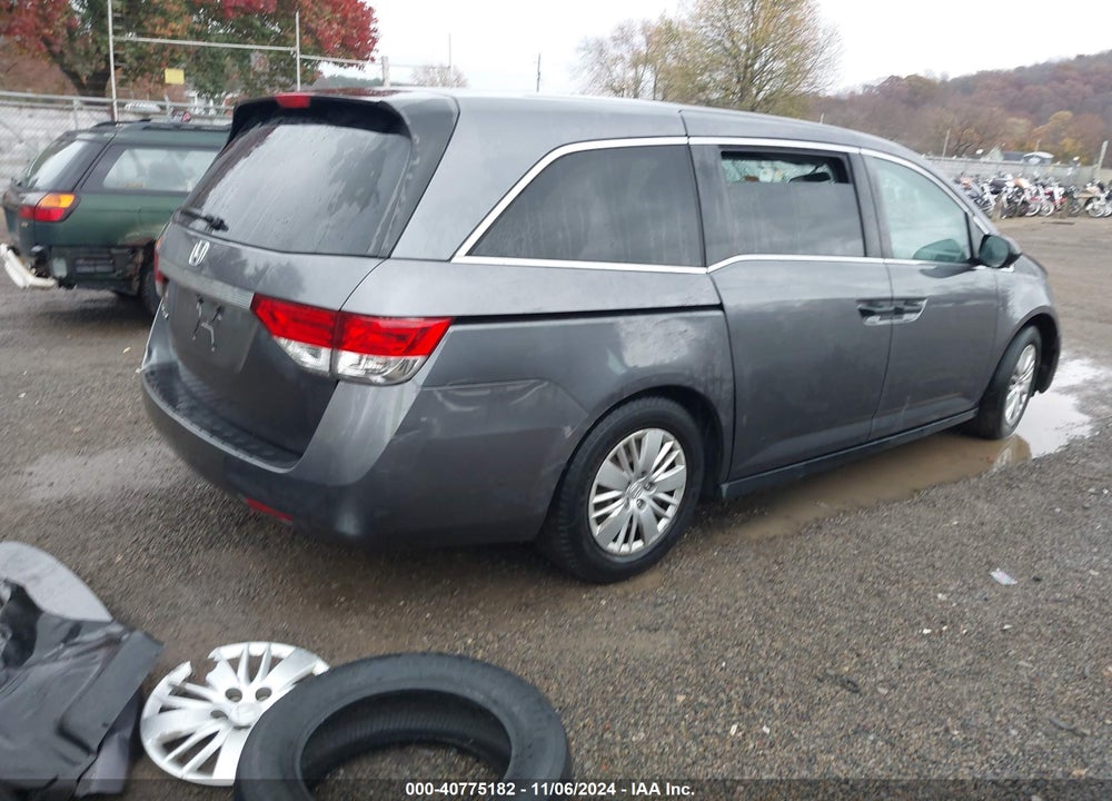 2016 HONDA ODYSSEY LX VIN: 5FNRL5H2XGB082901