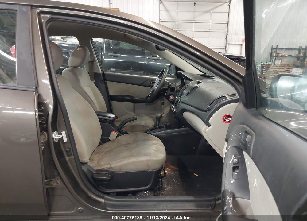 2010 KIA FORTE EX VIN: KNAFU4A23A5862877