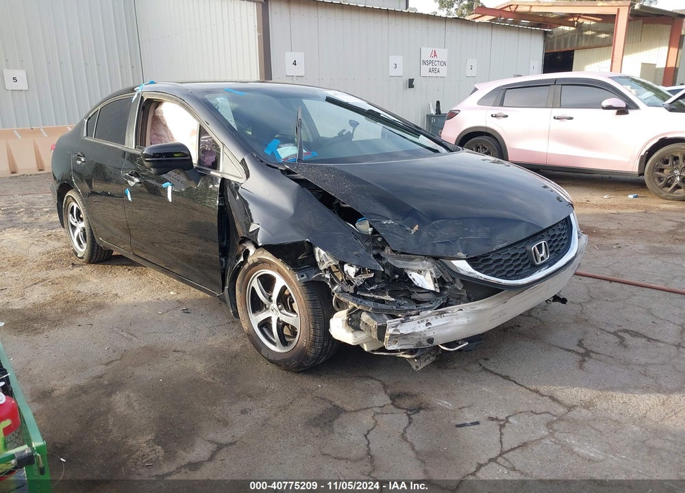 2015 HONDA CIVIC SE VIN: 19XFB2F77FE021481
