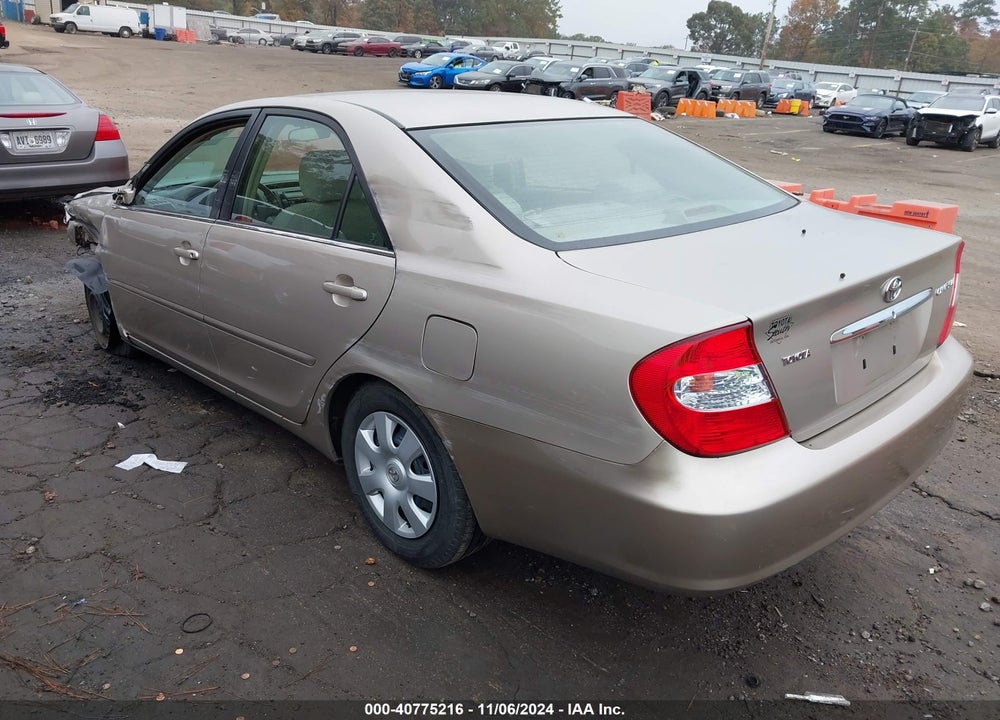 2003 TOYOTA CAMRY LE VIN: 4T1BE32K33U731217