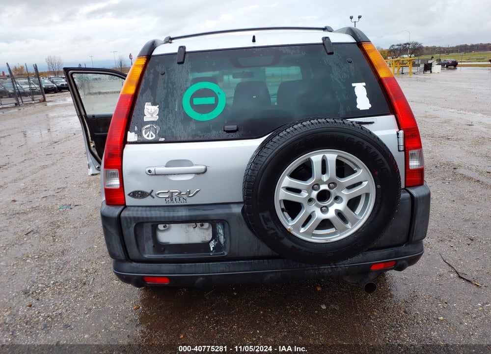 2002 HONDA CR-V EX VIN: SHSRD78892U004107