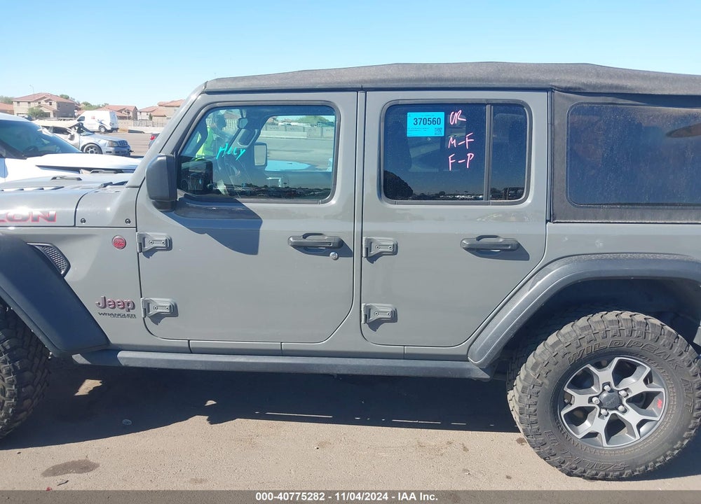 2021 JEEP WRANGLER UNLIMITED RUBICON 4X4 VIN: 1C4HJXFN1MW817217