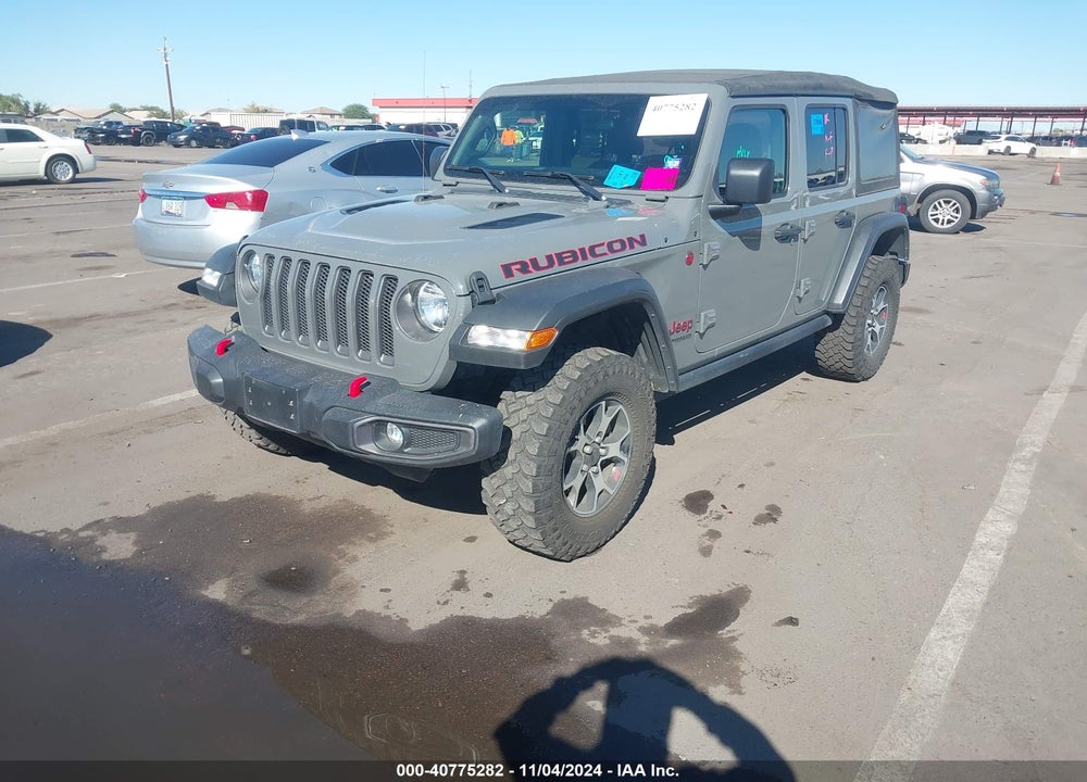 2021 JEEP WRANGLER UNLIMITED RUBICON 4X4 VIN: 1C4HJXFN1MW817217