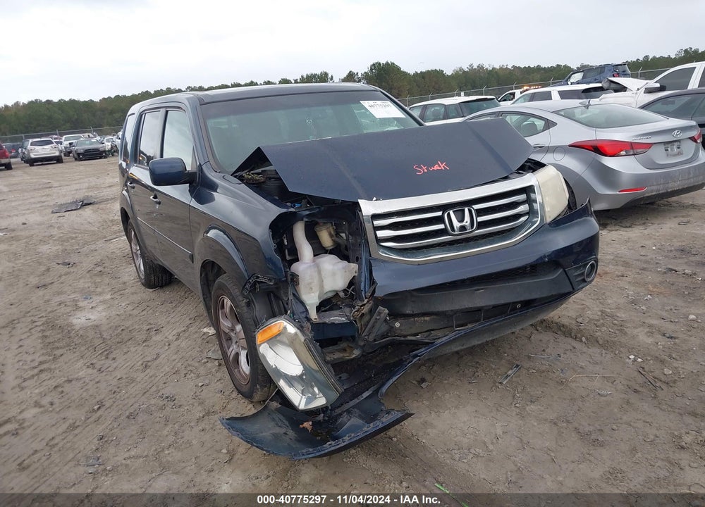 2012 HONDA PILOT EX-L VIN: 5FNYF4H58CB026134