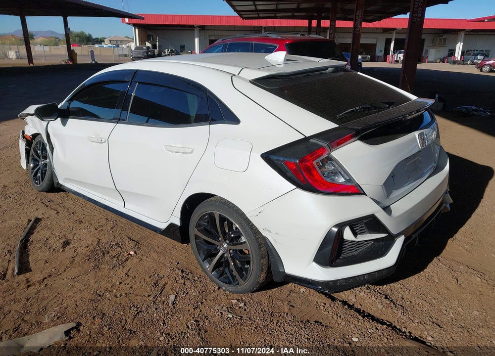 2021 HONDA CIVIC SPORT VIN: SHHFK7H40MU204243