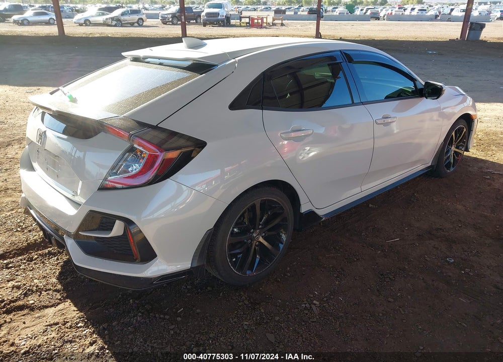 2021 HONDA CIVIC SPORT VIN: SHHFK7H40MU204243