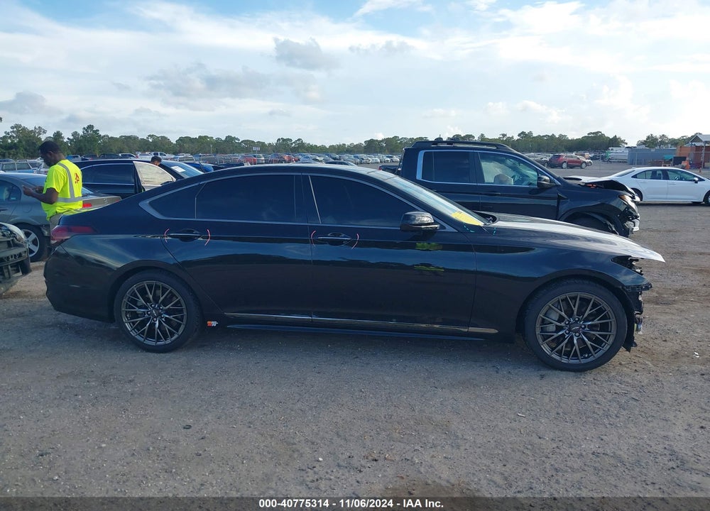 2018 GENESIS G80 3.3T SPORT VIN: KMHGN4JB0JU232384