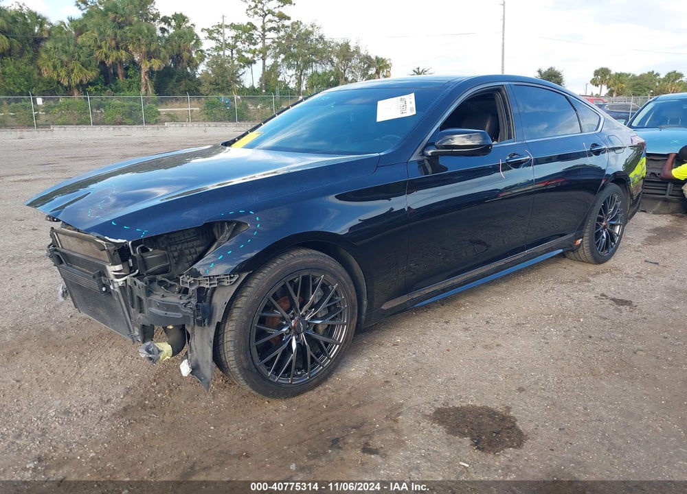 2018 GENESIS G80 3.3T SPORT VIN: KMHGN4JB0JU232384