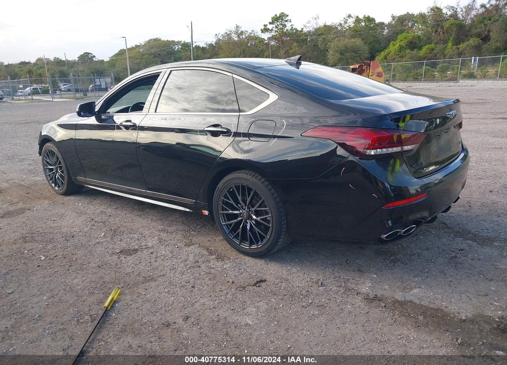 2018 GENESIS G80 3.3T SPORT VIN: KMHGN4JB0JU232384