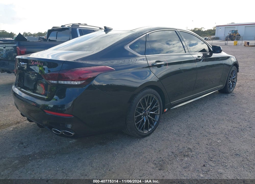 2018 GENESIS G80 3.3T SPORT VIN: KMHGN4JB0JU232384