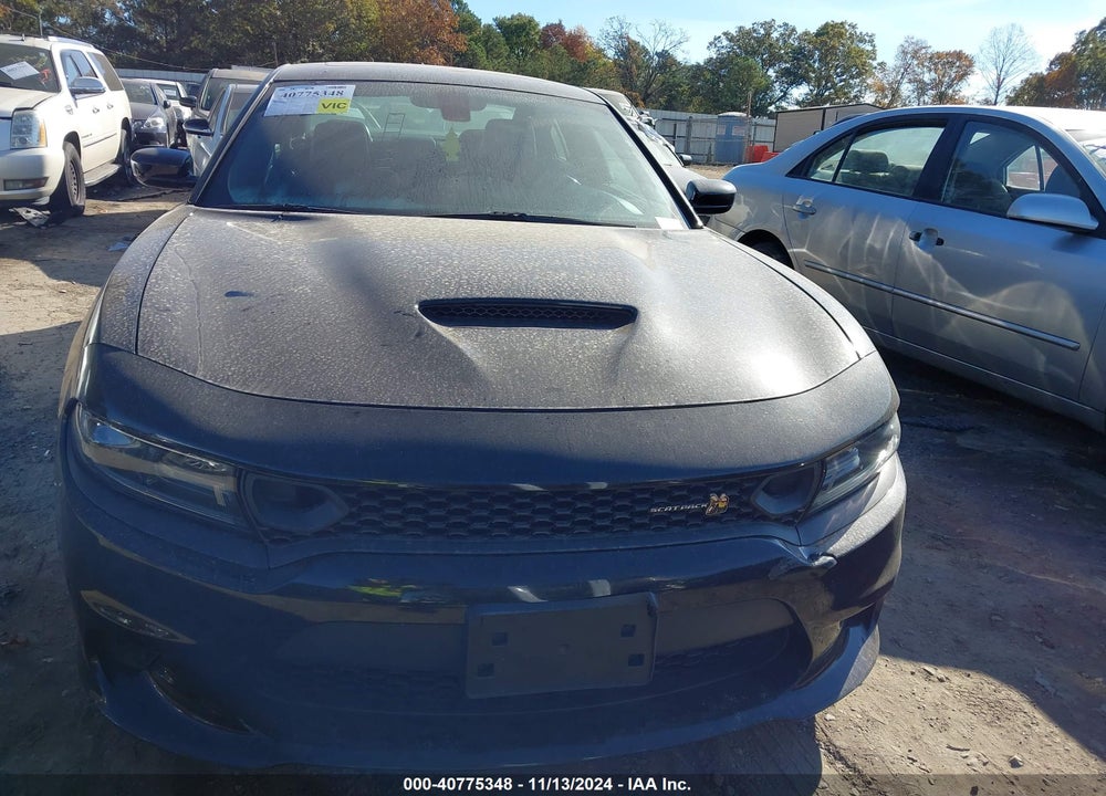2019 DODGE CHARGER SCAT PACK RWD VIN: 2C3CDXGJ2KH736837