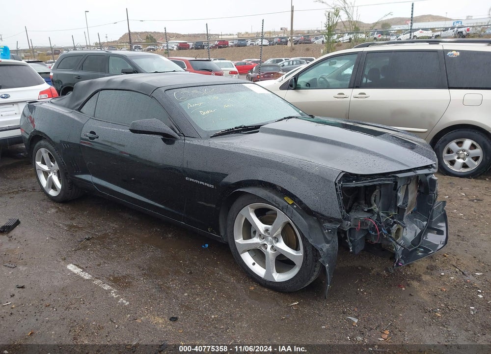 2013 CHEVROLET CAMARO 2LT VIN: 2G1FC3D38D9106028