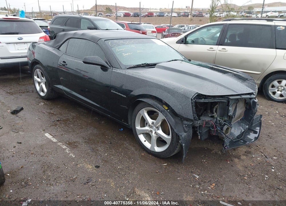 2013 CHEVROLET CAMARO 2LT VIN: 2G1FC3D38D9106028