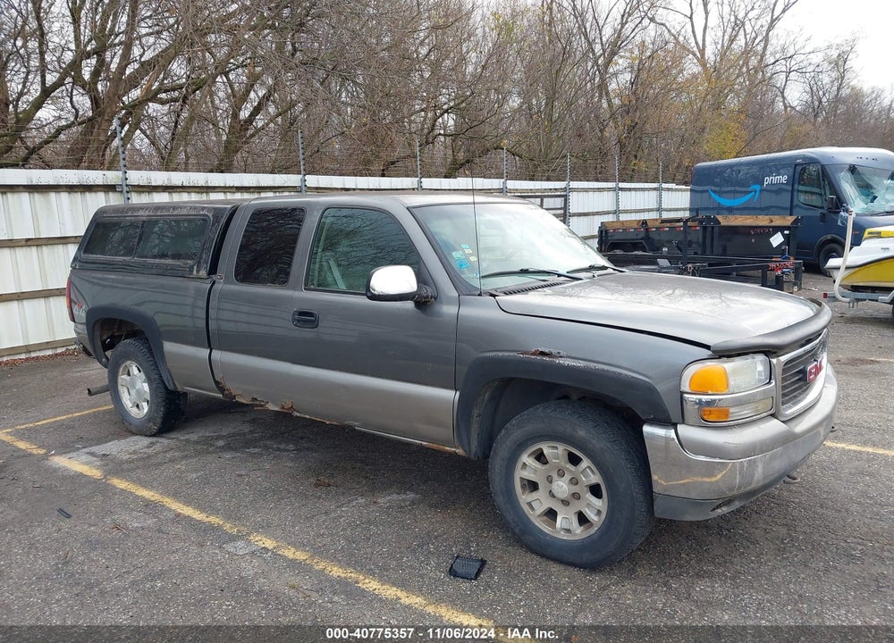 2000 GMC SIERRA 1500 SLE VIN: 2GTEK19T4Y1296160
