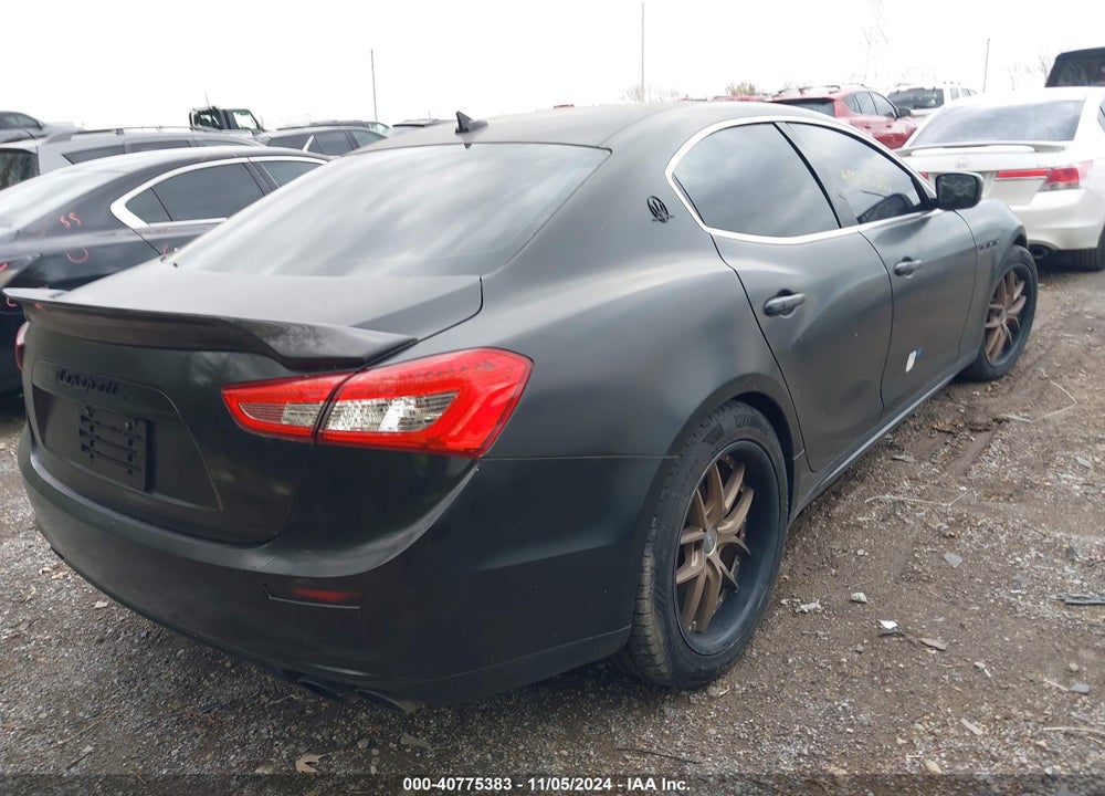 2016 MASERATI GHIBLI S VIN: ZAM57RSA1G1176289