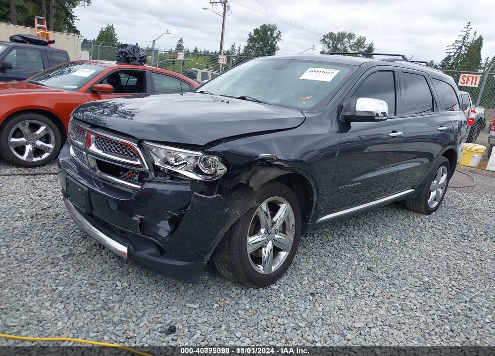 2013 DODGE DURANGO CITADEL VIN: 1C4SDJET6DC559692