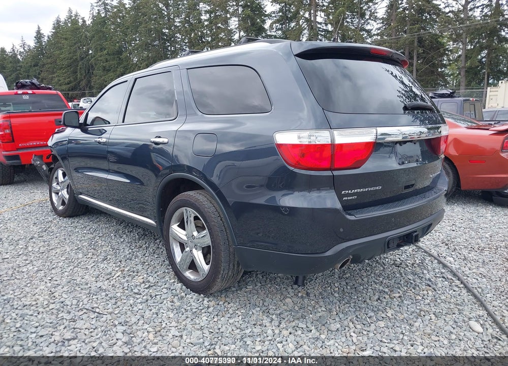 2013 DODGE DURANGO CITADEL VIN: 1C4SDJET6DC559692