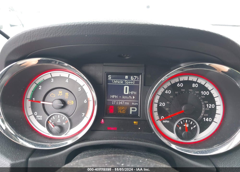 2013 DODGE DURANGO CITADEL VIN: 1C4SDJET6DC559692