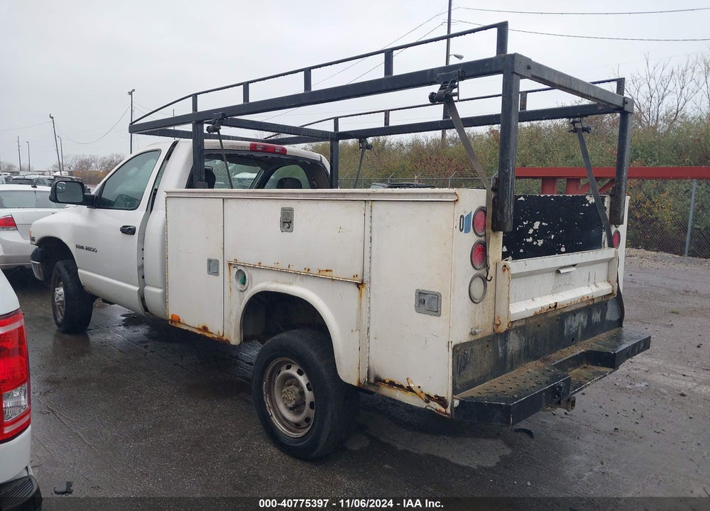 2003 DODGE RAM 2500 SLT/LARAMIE/ST VIN: 3D7KU26D73G735583