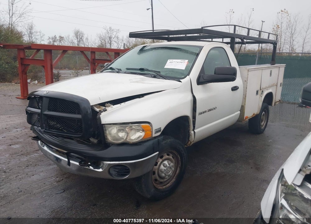 2003 DODGE RAM 2500 SLT/LARAMIE/ST VIN: 3D7KU26D73G735583