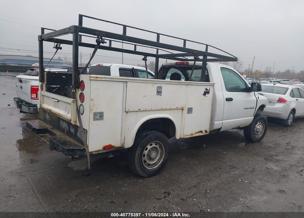 2003 DODGE RAM 2500 SLT/LARAMIE/ST VIN: 3D7KU26D73G735583