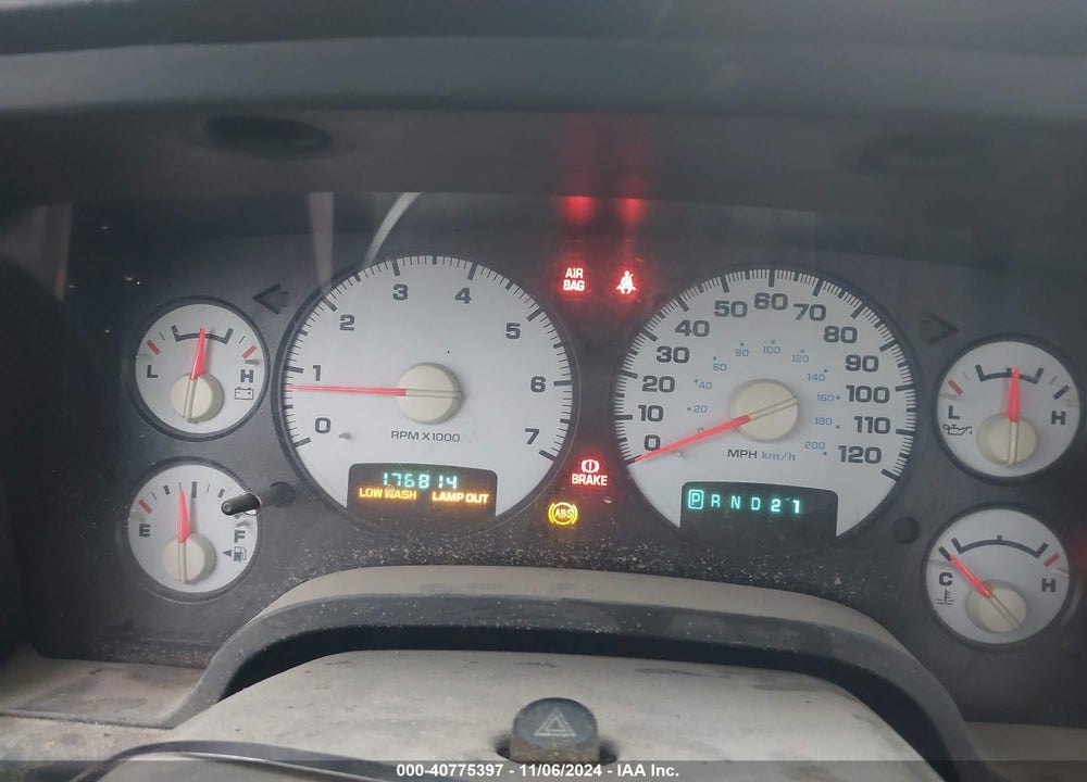 2003 DODGE RAM 2500 SLT/LARAMIE/ST VIN: 3D7KU26D73G735583