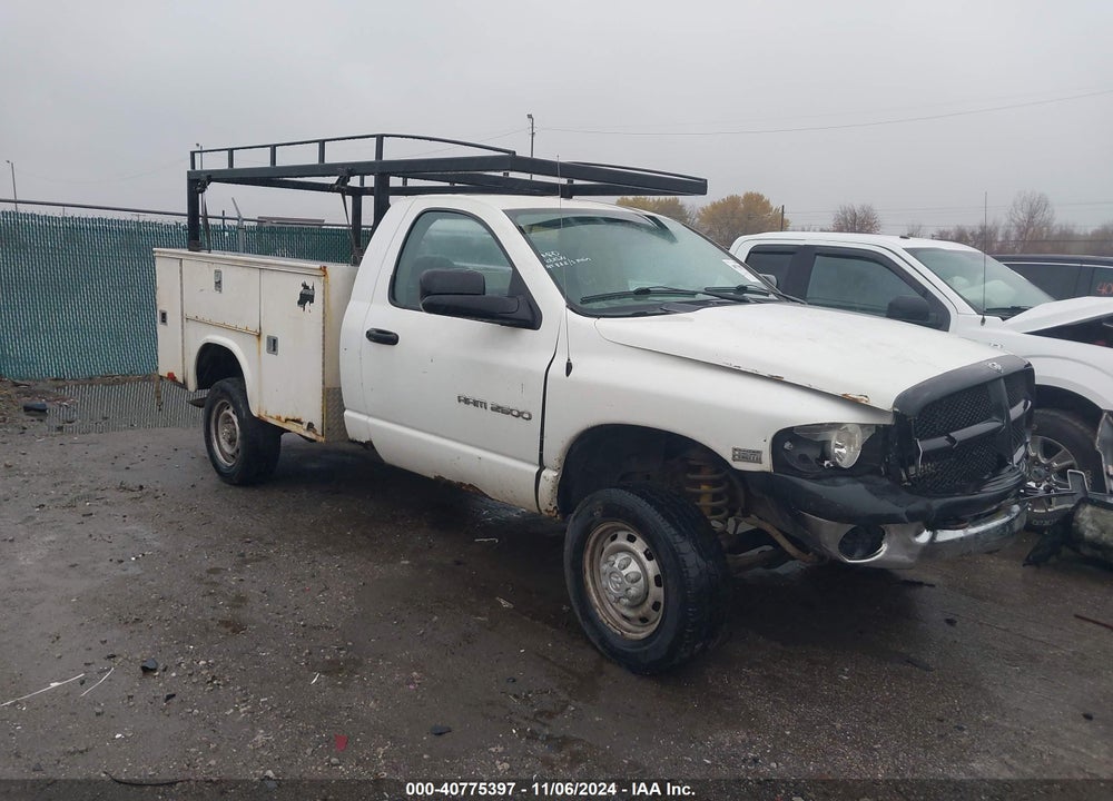 2003 DODGE RAM 2500 SLT/LARAMIE/ST VIN: 3D7KU26D73G735583