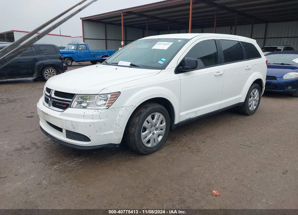 2014 DODGE JOURNEY AMERICAN VALUE PKG VIN: 3C4PDCABXET277043