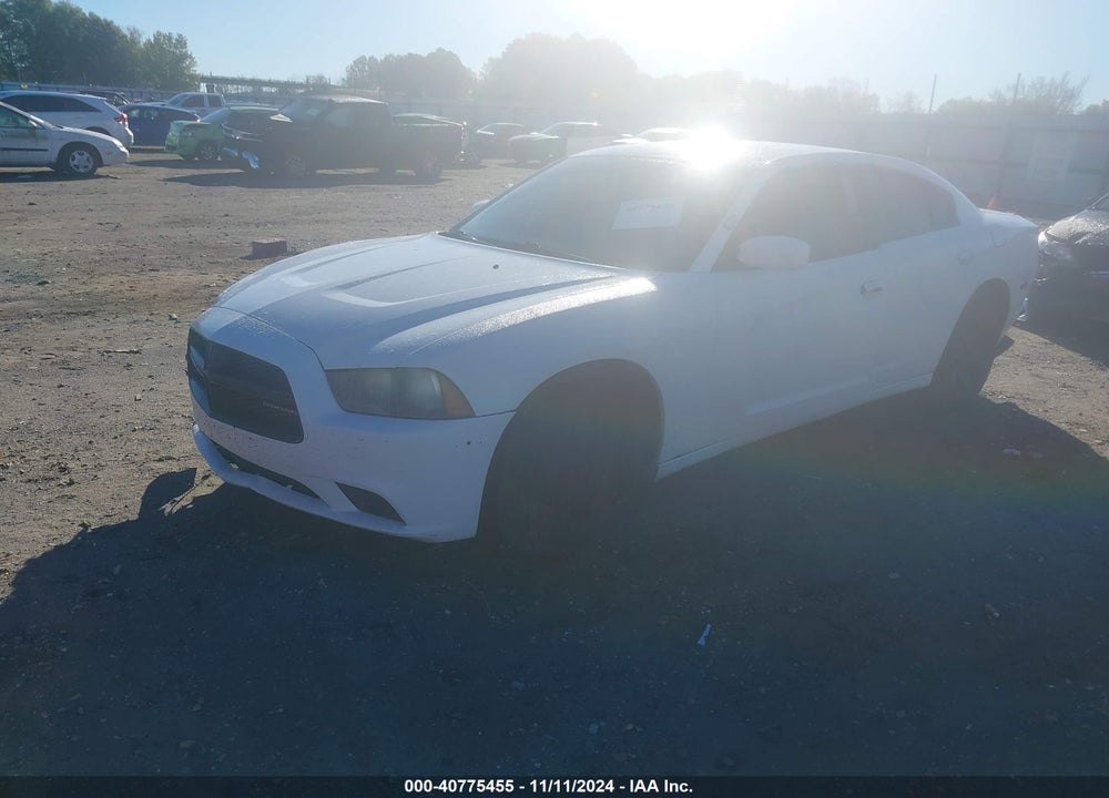 2014 DODGE CHARGER POLICE VIN: 2C3CDXATXEH343750