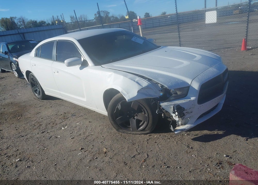 2014 DODGE CHARGER POLICE VIN: 2C3CDXATXEH343750