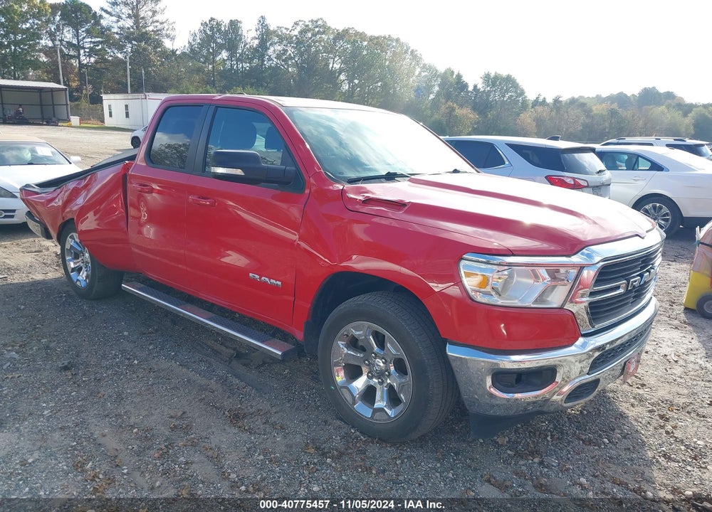 2021 RAM 1500 BIG HORN 4X4 6'4 BOX VIN: 1C6SRFBT1MN573630