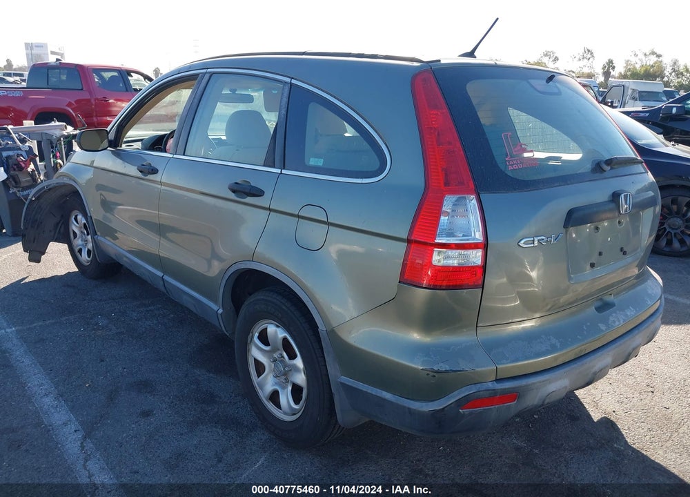 2007 HONDA CR-V LX VIN: JHLRE38337C004547