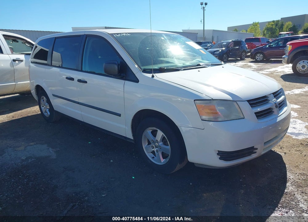 2008 DODGE GRAND CARAVAN SE VIN: 1D8HN44H88B160446