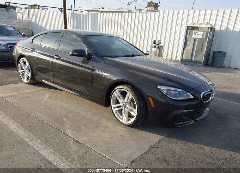 2017 BMW 640I GRAN COUPE VIN: WBA6D0C53HG639723