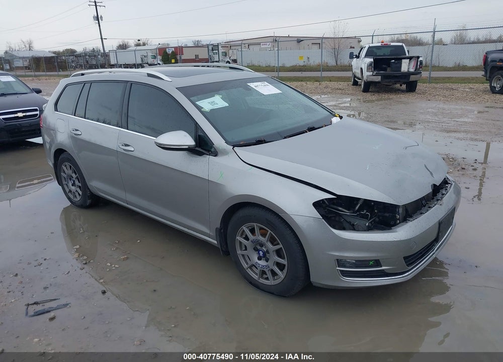 2015 VOLKSWAGEN GOLF SPORTWAGEN TDI SEL 4-DOOR VIN: 3VWCA7AU9FM500536