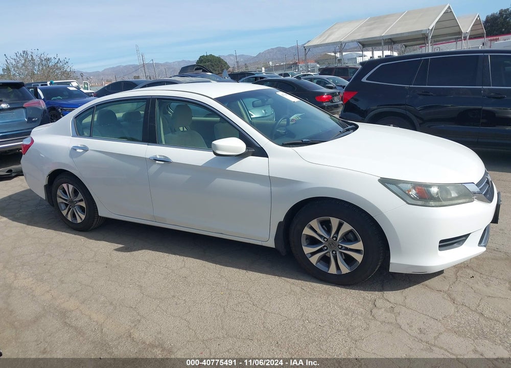 2013 HONDA ACCORD LX VIN: 1HGCR2F3XDA211501