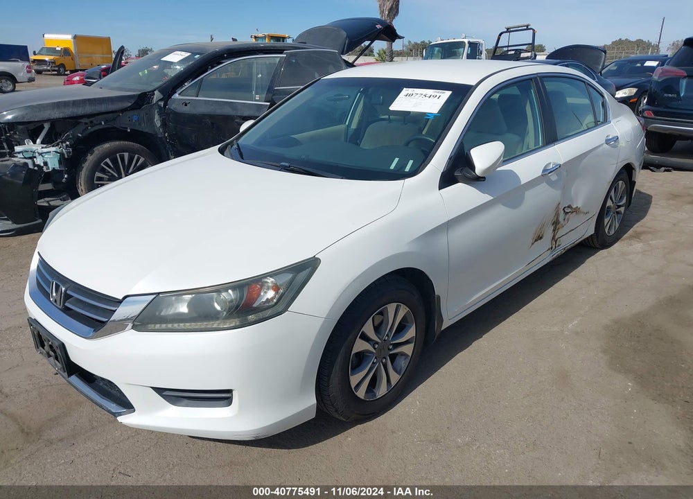 2013 HONDA ACCORD LX VIN: 1HGCR2F3XDA211501