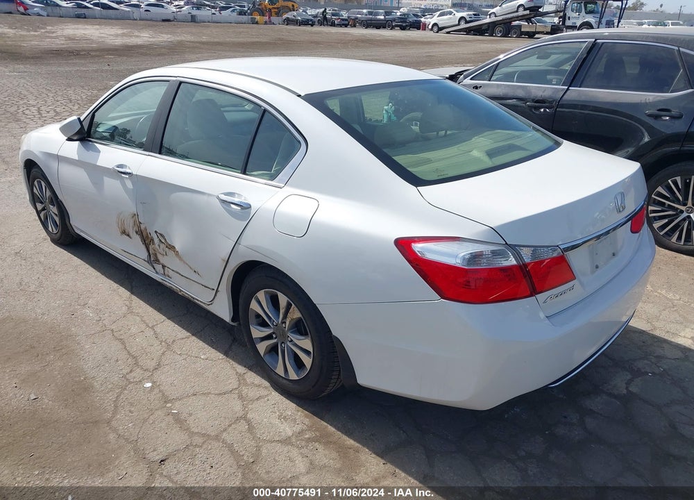 2013 HONDA ACCORD LX VIN: 1HGCR2F3XDA211501