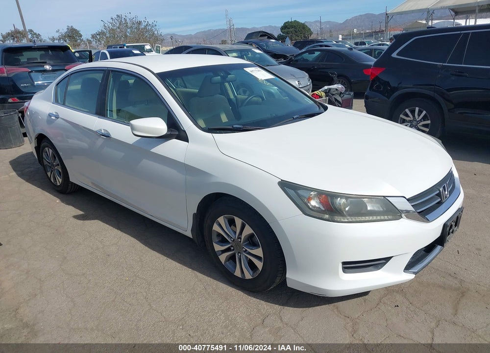 2013 HONDA ACCORD LX VIN: 1HGCR2F3XDA211501