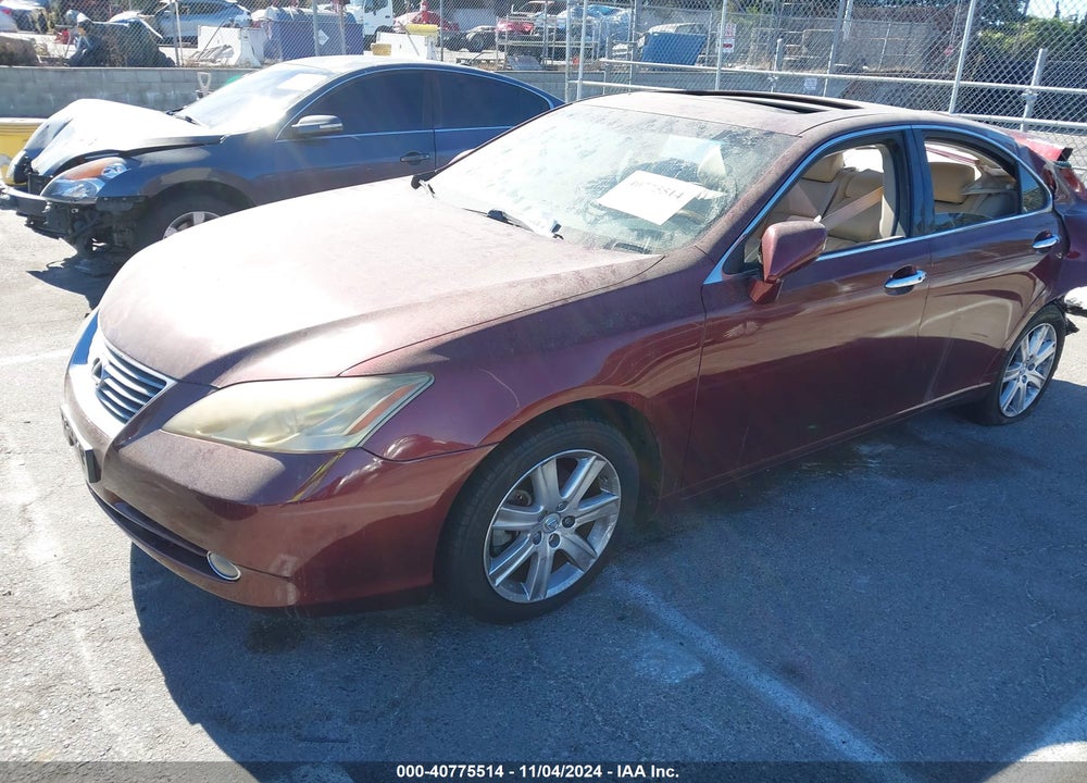 2008 LEXUS ES 350 VIN: JTHBJ46G182183585