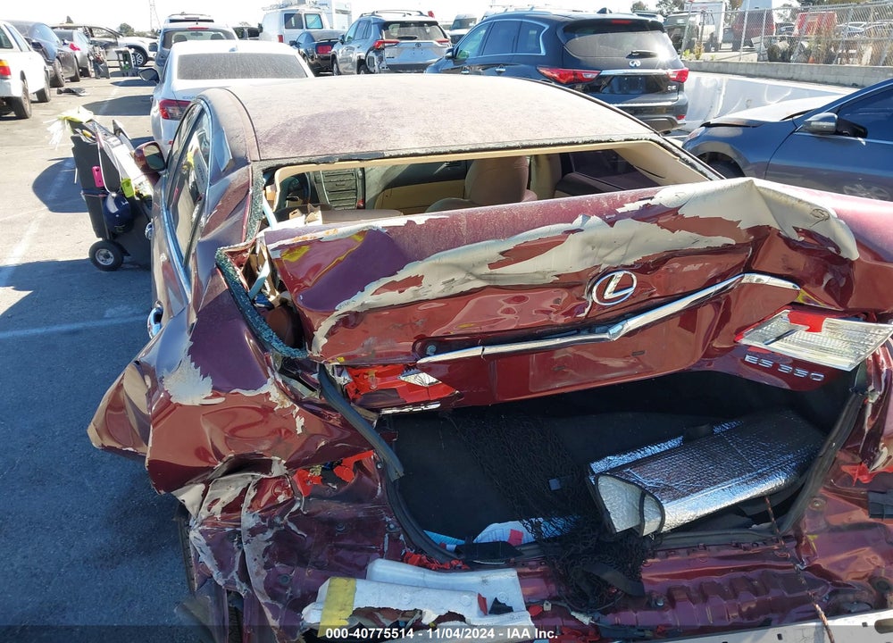 2008 LEXUS ES 350 VIN: JTHBJ46G182183585