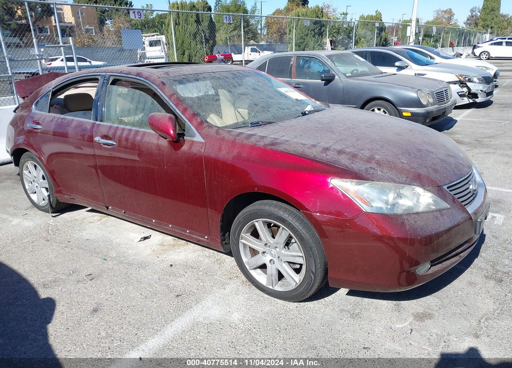 2008 LEXUS ES 350 VIN: JTHBJ46G182183585