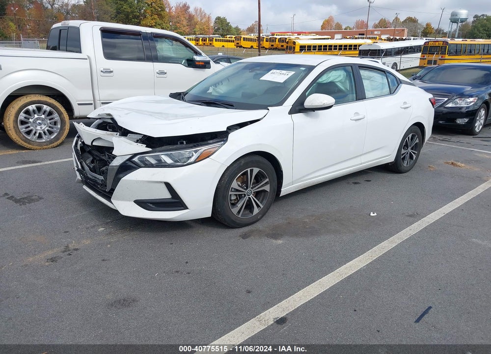 2022 NISSAN SENTRA SV XTRONIC CVT VIN: 3N1AB8CV6NY318306